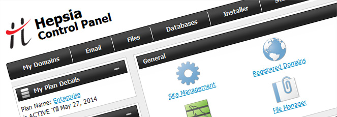 Hosting Packages Control Panel